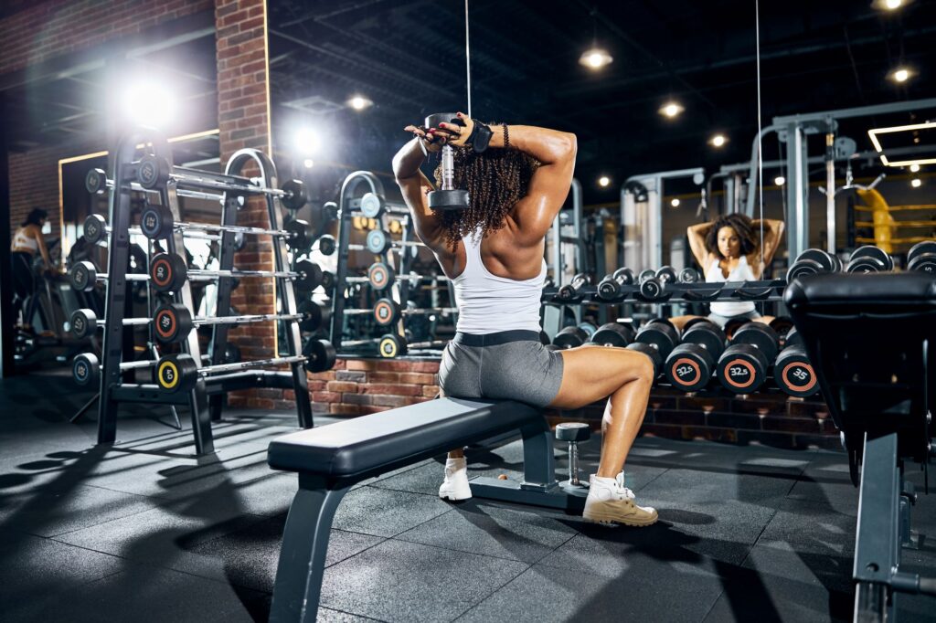 오버헤드 트라이셉스 익스텐션 (Overhead Triceps Extension)